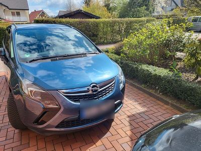 Gebraucht Opel Zafira Tourer Selection 131 PS (96 kW) 2014 Blau Van / Kleinbus