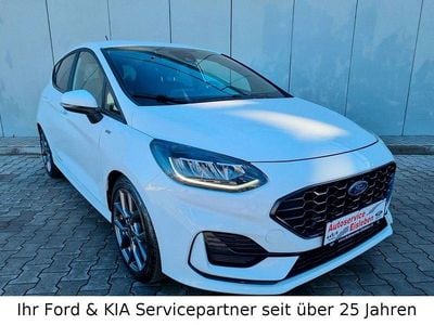 Gebraucht Ford Fiesta ST-Line X 125 PS (91 kW) 2022 Weiß Kleinwagen