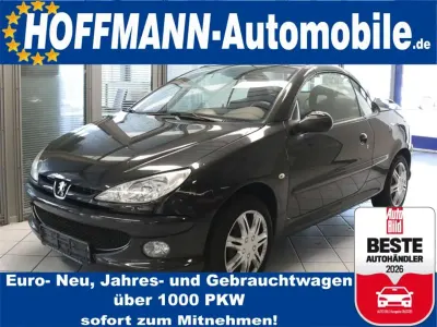Gebraucht Peugeot 206 109 PS (80 kW) 2005 Schwarzmet. Cabrio