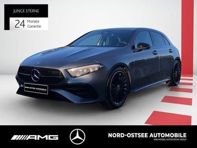 Gebraucht Mercedes A200 AMG 163 PS (119 kW) 2025 Metalliclack mountaingrau Limousine
