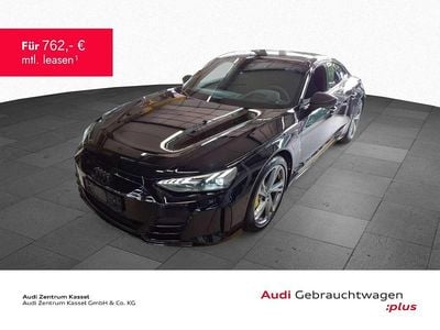 Mythosschwarz metallic Gebraucht 2023 Audi e-tron GT quattro Ambiente Limousine | 59.990 € (Fairer Preis)