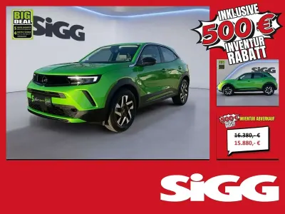 Gebraucht Opel Mokka Elegance 101 PS (74 kW) 2024 Matcha green SUV