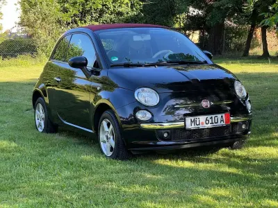 Gebraucht Fiat 500C Lounge 69 PS (50 kW) 2014 Schwarz Cabrio
