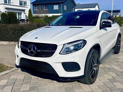 Gebraucht Mercedes GLE400 AMG line 450 PS (330 kW) 2016 Weiß Coupé