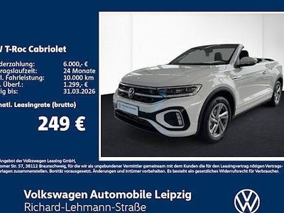 Neu VW T-Roc R-line 150 PS (110 kW) 2025 Weiß SUV