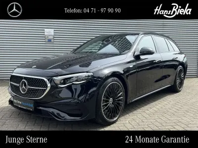 Gebraucht Mercedes E300 AMG 313 PS (230 kW) 2025 Lack obsidianschwarz Kombi