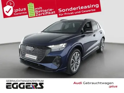 Neu Audi Q4 e-tron S-Line 250 kW (340 PS) 2025 Blau SUV