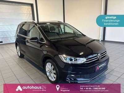 Gebraucht VW Touran Highline 150 PS (110 kW) 2022 Schwarz Van / Kleinbus