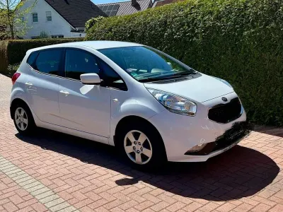 Gebraucht Kia Venga Spirit 125 PS (91 kW) 2019 Weiß Kleinwagen
