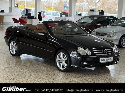 Gebraucht Mercedes CLK200 184 PS (135 kW) 2009 Schwarz Cabrio