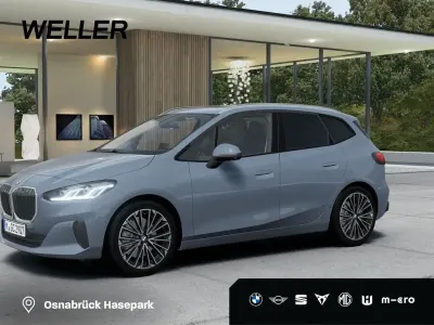Gebraucht BMW 223 Active Tourer Comfort Edition 211 PS (155 kW) 2025 Storm bay (grau) Van / Kleinbus