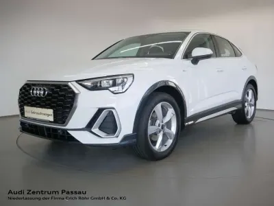 Gebraucht Audi Q3 Sportback S-Line 150 PS (110 kW) 2022 Gletscherweiss metallic SUV