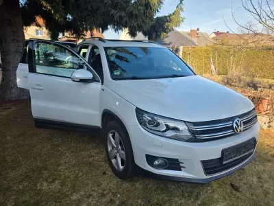 Gebraucht VW Tiguan LOUNGE 177 PS (130 kW) 2015 Weiß SUV