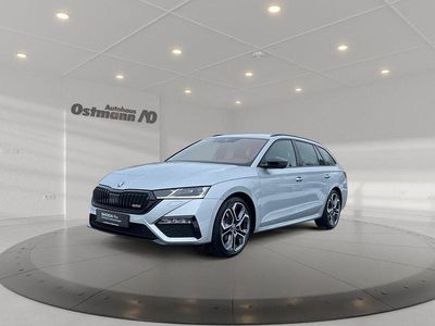 Brilliantsilber metallic Gebraucht 2024 Skoda Octavia RS Kombi | 38.590 € (Fairer Preis)