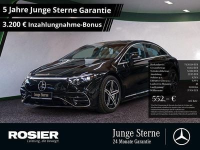 Gebraucht Mercedes EQS580 Premium Plus 385 kW (524 PS) 2023 Schwarz Limousine