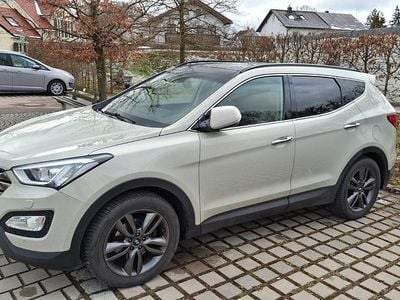 Second-hand Hyundai Santa Fe 197 CP (144 kW) 2015 Bej SUV
