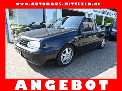 Gebraucht VW Golf Cabriolet Comfortline 116 PS (85 kW) 2000 Schwarz Cabrio