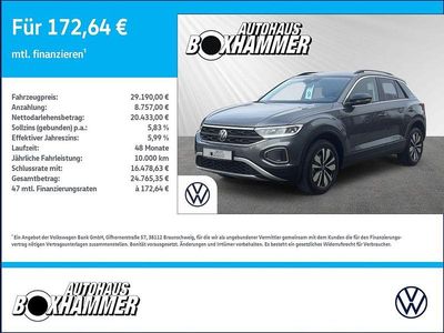 Second-hand VW T-Roc Goal 150 CP (110 kW) 2025 Gri SUV