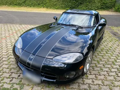 Gebraucht Dodge Viper 406 PS (298 kW) 1993 Schwarz Cabrio