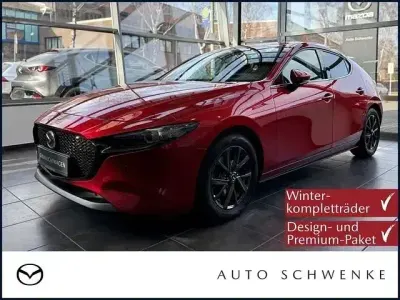 Gebraucht Mazda 3 Selection 186 PS (136 kW) 2021 Rot Limousine