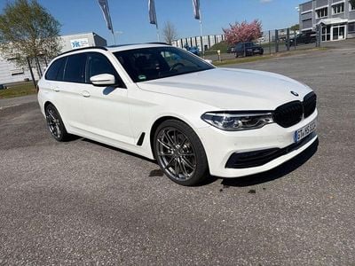 Usata BMW 540 Sport Line 340 CV (250 kW) 2018 Bianco Station wagon
