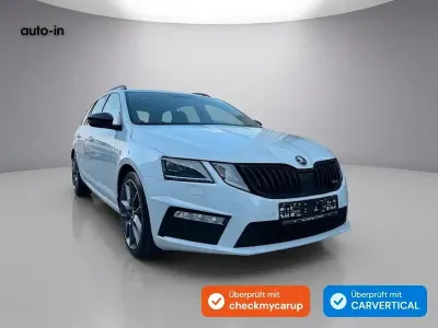 Gebraucht Skoda Octavia RS 184 PS (135 kW) 2020 Weiß Kombi