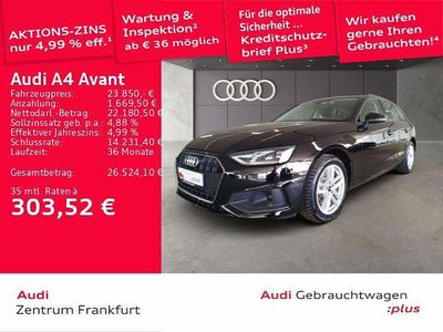 Usata Audi A4 150 CV (110 kW) 2023 Nero Station wagon