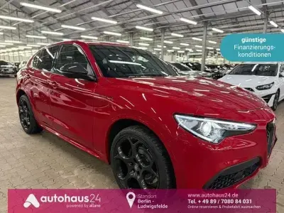 Brugt Alfa Romeo Stelvio Ti 280 HK (205 kW) 2021 Rød SUV