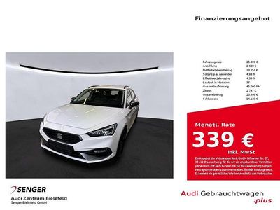 Second-hand Seat Leon FR 150 CP (110 kW) 2022 Alb Break