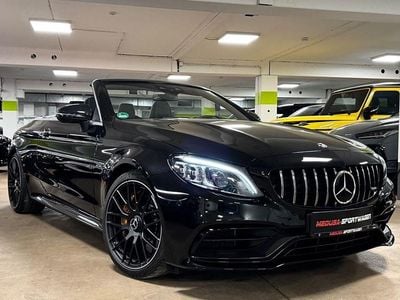Obsidianschwarz metalliclack Gebraucht 2023 Mercedes C63S AMG AMG Cabrio | 107.300 €