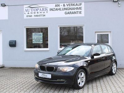 Usata BMW 118 Advantage 143 CV (105 kW) 2008 Nero Utilitaria