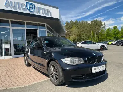 Gebraucht BMW 120 Cabriolet Advantage 177 PS (130 kW) 2009 Black sapphire metallic (metallic) Cabrio