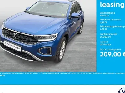 Gebraucht VW T-Roc Life 110 PS (80 kW) 2023 Blau SUV