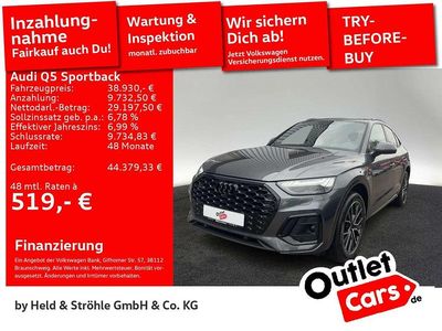 Gebraucht Audi Q5 S-Line 286 PS (210 kW) 2022 Daytonagrau perleffekt SUV