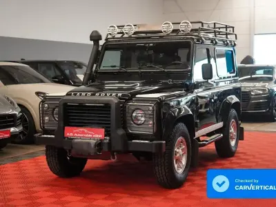 Gebraucht Land Rover Defender 122 PS (89 kW) 2008 Schwarz SUV