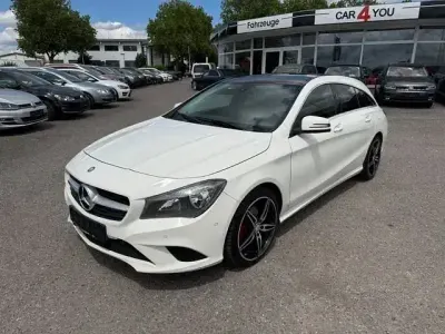 Gebraucht Mercedes CLA220 177 PS (130 kW) 2015 Calcitweiss/zirrusweiss Coupé