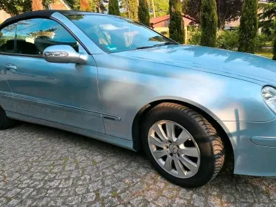 Używany Mercedes CLK200 163 KM (119 kW) 2006 Srebrny Kabriolet