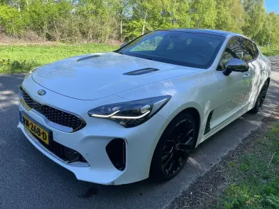 Brugt Kia Stinger GT-Line 256 HK (188 kW) 2018 Hvid Hatchback