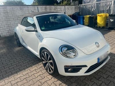 Gebraucht VW Beetle Cabriolet R-line 211 PS (155 kW) 2015 Weiß Cabrio
