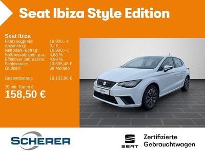 Gebraucht Seat Ibiza Style 116 PS (85 kW) 2024 Weiß Kleinwagen