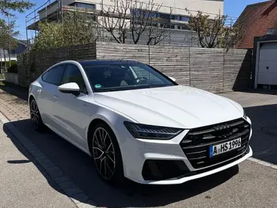 Usata Audi A7 S-Line 286 CV (210 kW) 2019 Bianco Berlina