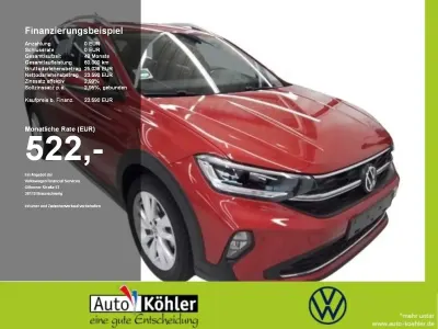 Używany VW Taigo Style 116 KM (85 kW) 2025 Czerwony SUV