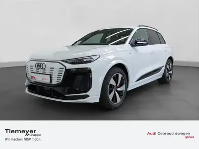 Gebraucht Audi Q6 e-tron Comfort 284 kW (387 PS) 2024 Gletscherweiß metallic SUV