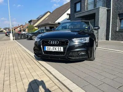 Usata Audi A5 Cabriolet S-Line 190 CV (139 kW) 2016 Nero Cabrio
