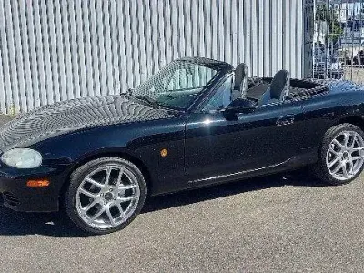 Gebraucht Mazda MX5 110 PS (80 kW) 2004 Schwarz Cabrio