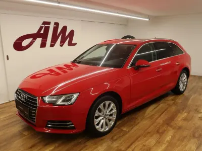 Używany Audi A4 Design 150 KM (110 kW) 2017 Czerwony Kombi