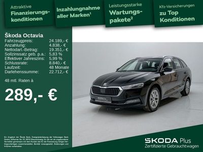 Gebraucht Skoda Octavia Style 150 PS (110 kW) 2022 Blackmagic perleffekt met. Kombi