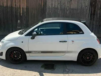 Gebraucht Abarth 595 200 PS (147 kW) 2014 Weiß Cabrio