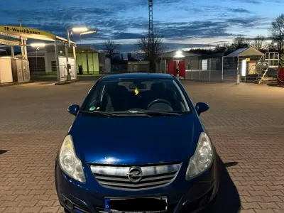 Gebraucht Opel Corsa 80 PS (58 kW) 2008 Blau Kleinwagen