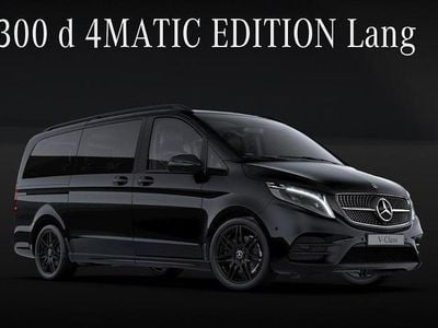 Schwarz Gebraucht 2023 Mercedes V300 AMG line Plus Van / Kleinbus | 67.000 € (Guter Preis)